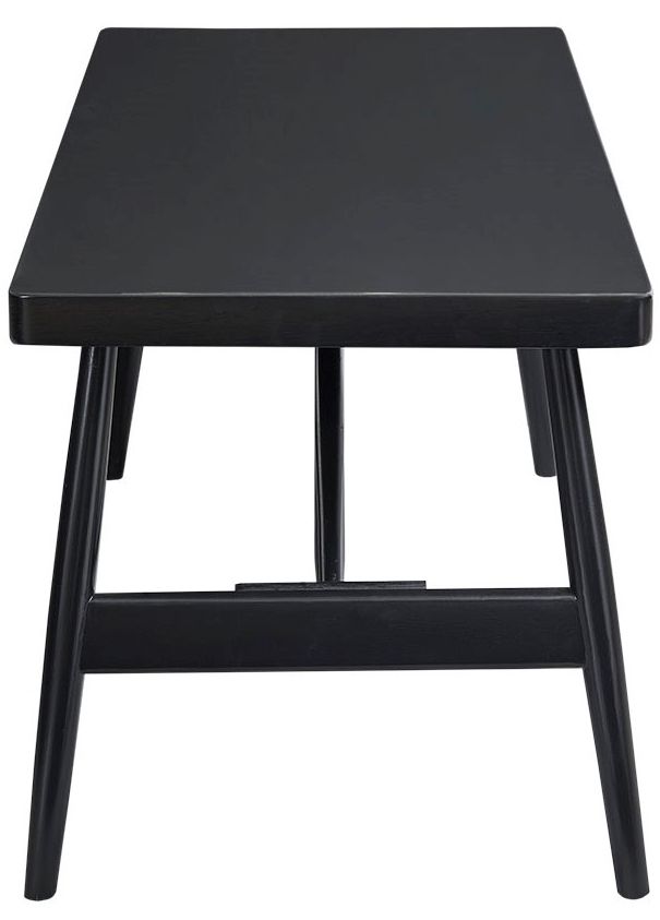 Olliix by Martha Stewart Lachlan Black Wood Accent Bench-2