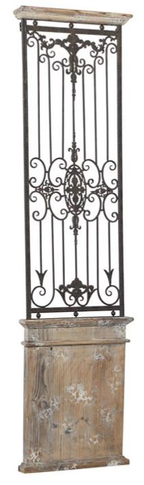 Deco Marche Scroll Door 71" Wall Art Panel-1