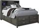Signature Design by Ashley® Caitbrook 5-Piece Gray Full Storage Bed Set-1