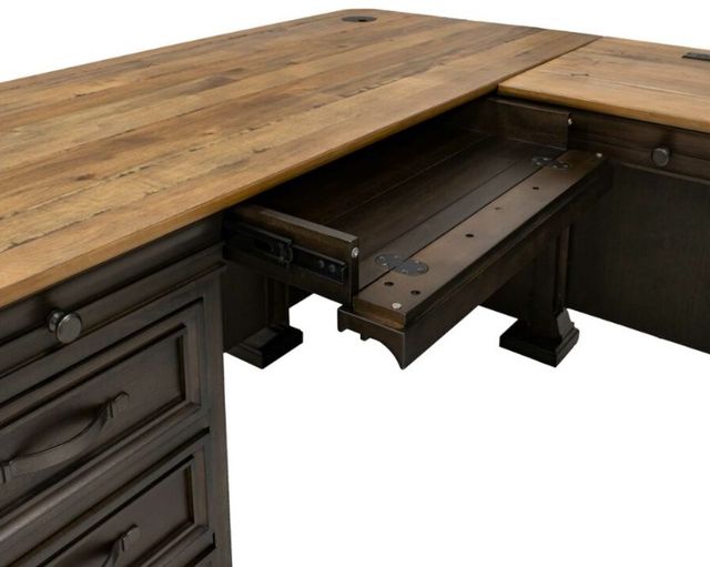 Martin Furniture Sonoma Dark Roast L-Desk-1