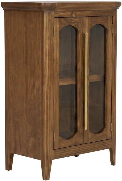 International Furniture Direct Brava Brown 2-Door Console-0