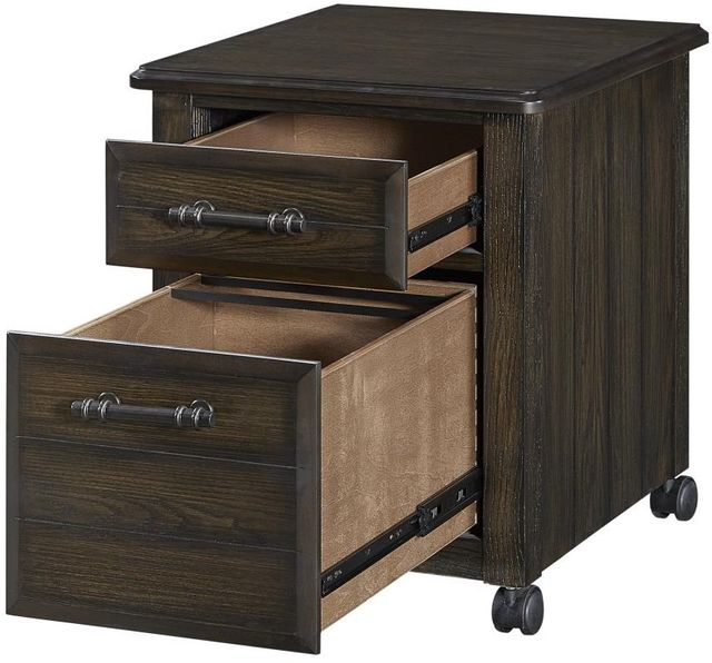 Bernards Bellamy Lane Brown 2-Drawer Filing Cabinet-3