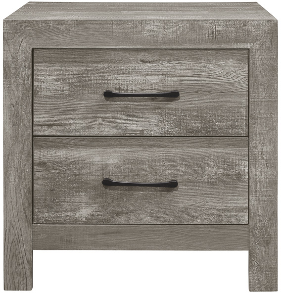 Homelegance® Corbin Gray Nightstand-2