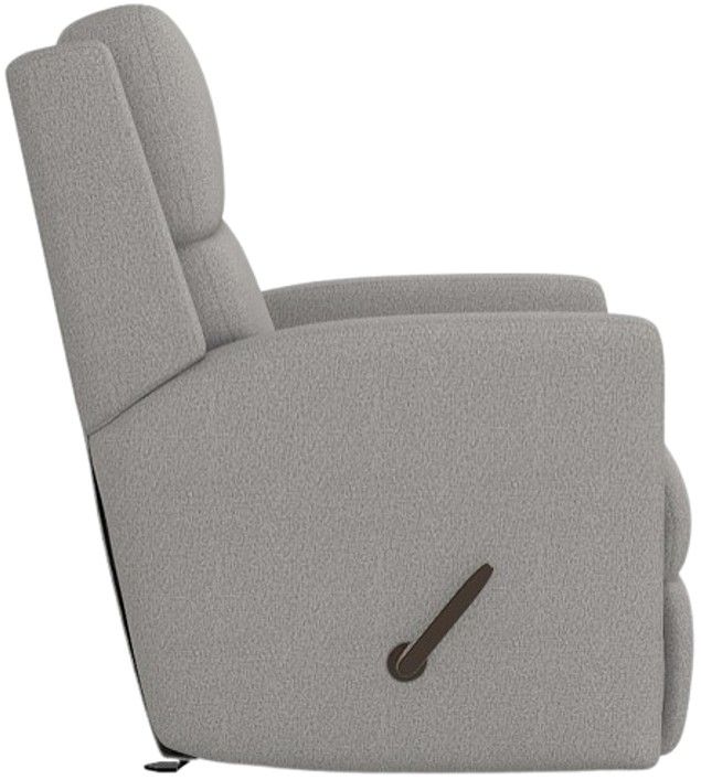 Flexsteel® Chip Silver Spray Manual Recliner-2