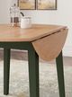 Signature Design by Ashley® Gesthaven Natural Dining Table with Green Base-4