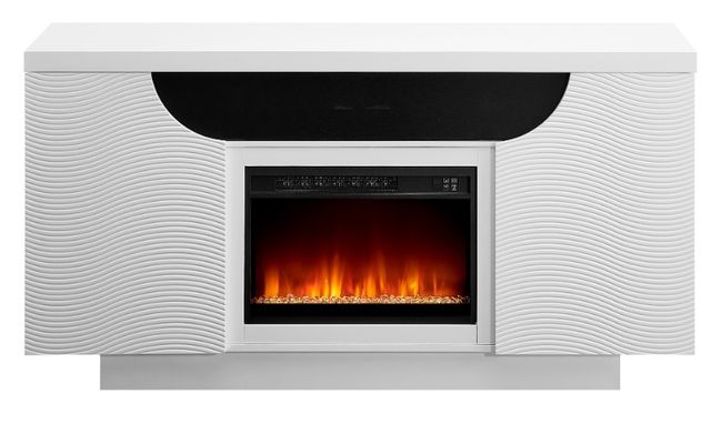 Global Furniture USA Aileen White 66" Entertainment Unit-3