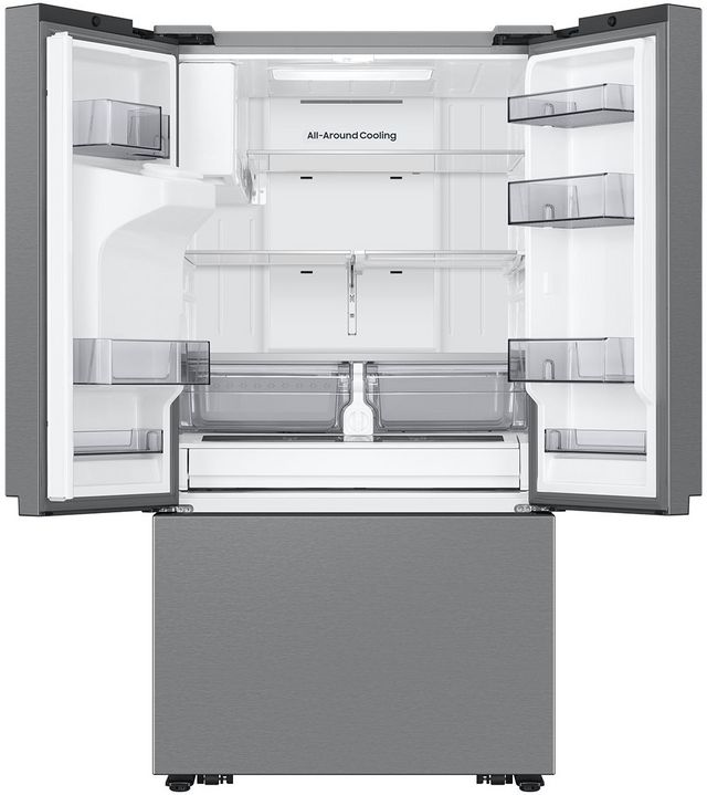 Samsung 36 in. 31 Cu. Ft. Fingerprint Resistant Stainless Steel Freestanding French Door Refrigerator-1