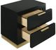 Coaster® Caraway Black Nightstand-2