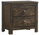 New Classic® Home Furnishings Blue Ridge 4-Piece Rustic Gray Eastern King Panel Bedroom Set-4