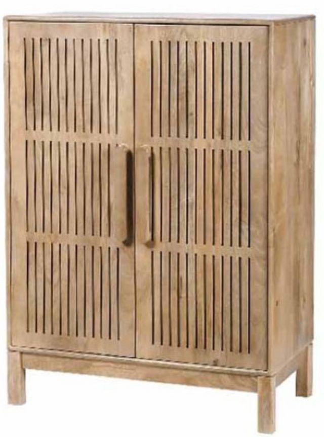 Signature Design by Ashley® Pellamour Natural Brown Bar Cabinet-1