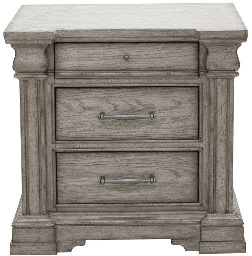 Pulaski™ Madison Ridge Bluff Gray Nightstand-1