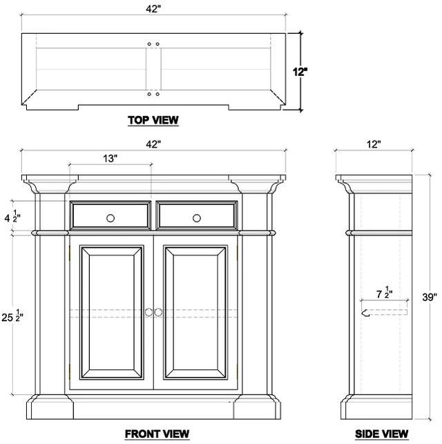Bramble Customizable Roosevelt Small Sideboard-1