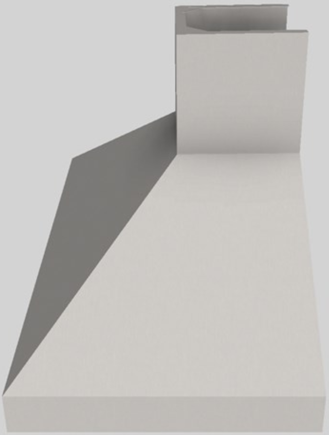 Vent-A-Hood® 48" Stainless Steel Euro-Style Wall Mounted Range Hood-1