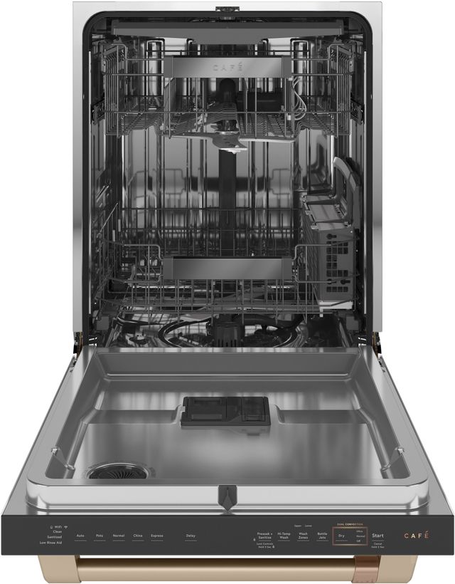 Café™ 24" Matte White Built In Dishwasher-1