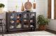 Hammary® Hidden Treasures Brown Trolley Door Cabinet-2