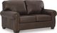 Signature Design by Ashley® Colleton Dark Brown Loveseat-0