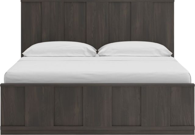 Signature Design by Ashley® Jadiston Dark Brown King Panel Platform Bed-3