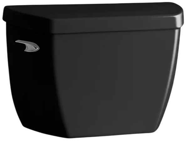 KOHLER® Highline® Classic Black Toilet Tank, 1.6 Gpf-0