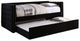 Furniture of America® Susanna Black Daybed with Trundle-0