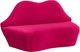 TOV Furniture Lips Pink Settee-0