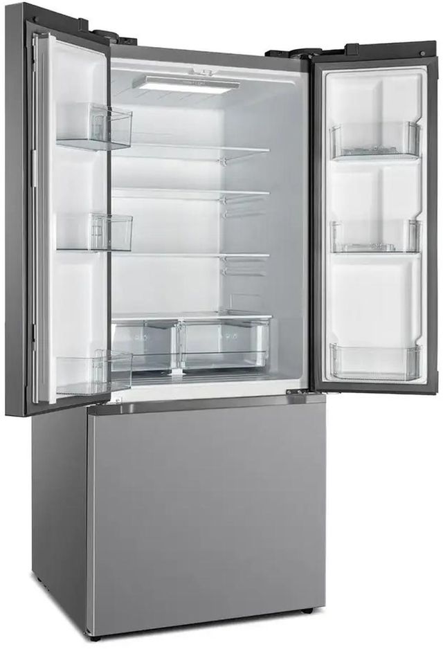 Verona® 30" 18.2 Cu. Ft. Stainless Steel Counter Depth French Door Refrigerator-2