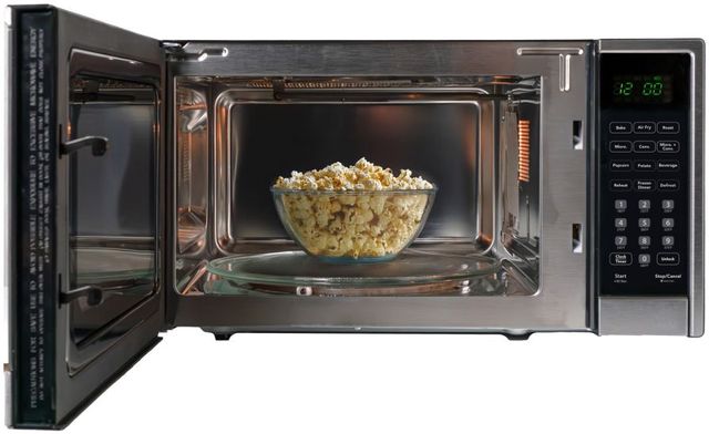 Danby® 1.3 Cu. Ft. Black Multifunction Countertop Microwave with Stainless Steel Trim and  Air Fry-4