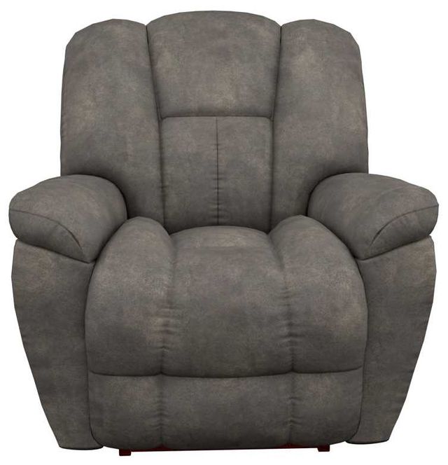 La-Z-Boy® Maverick Smoke Power Rocking Recliner with Headrest-1