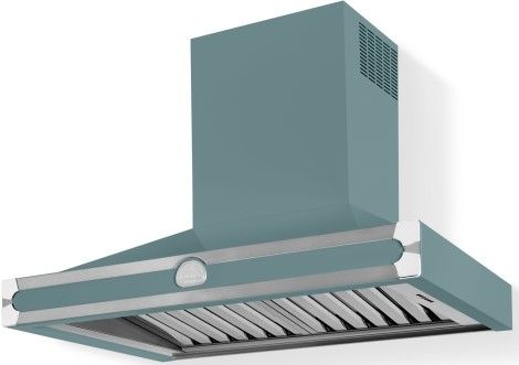 La Cornue CornuFé 90 36" Ocean Wall Mounted Range Hood-0