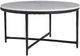 Renwil® Rowena White Coffee Table with Matte Black Base-0