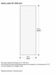 Gaggenau Vario Cooling Expressive Series 24" Dark Brushed Stainless Steel Door Panel-1