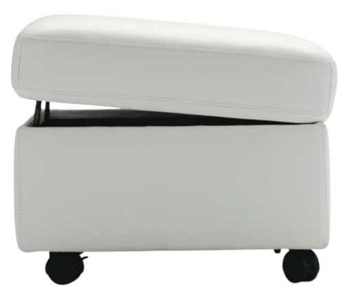 Stressless® by Ekornes® Customizable Modern Cube Ottoman-2
