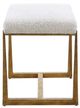 Uttermost® Midas Antique Gold Small Bench-5