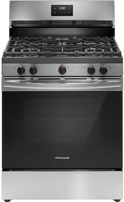 Frigidaire® 30" Stainless Steel Freestanding Gas Range