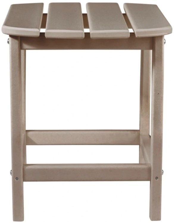 Signature Design by Ashley® Sundown Treasure Driftwood Outdoor Rectangular End Table-2