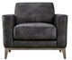 Leather Italia™ Georgetowne Ramsey Storm Gray Chair-0