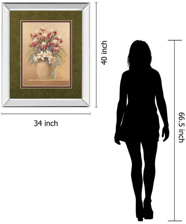 Classy Art Classic Petal II by Gloria Eriksen Wall Art-2