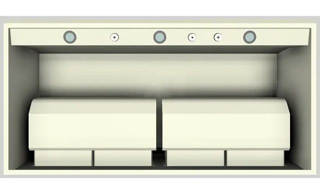 Vent-A-Hood® 48" Biscuit Wall Hood-2