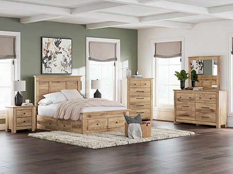 Signature Design by Ashley® Makidern Tan 5-Drawer Chest-4