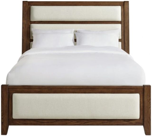 Intercon Marlow Beautiful Sable/Beige Queen Storage Panel Bed-2