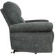 Signature Design by Ashley® Aureta Charcoal Power Lift Recliner-2