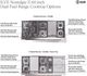 Ilve® Nostalgie II Series 60" Burgundy Pro Style Dual Fuel Range-4