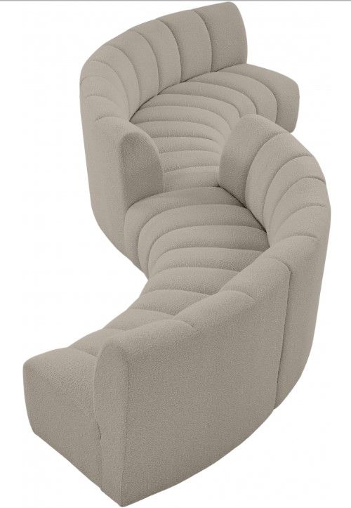 Meridian Furniture Infinity 6-Piece Taupe Modular Sectional-2