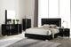 Furniture of America® Sinistra 4-Piece Piano Black Queen Bedroom Set-0