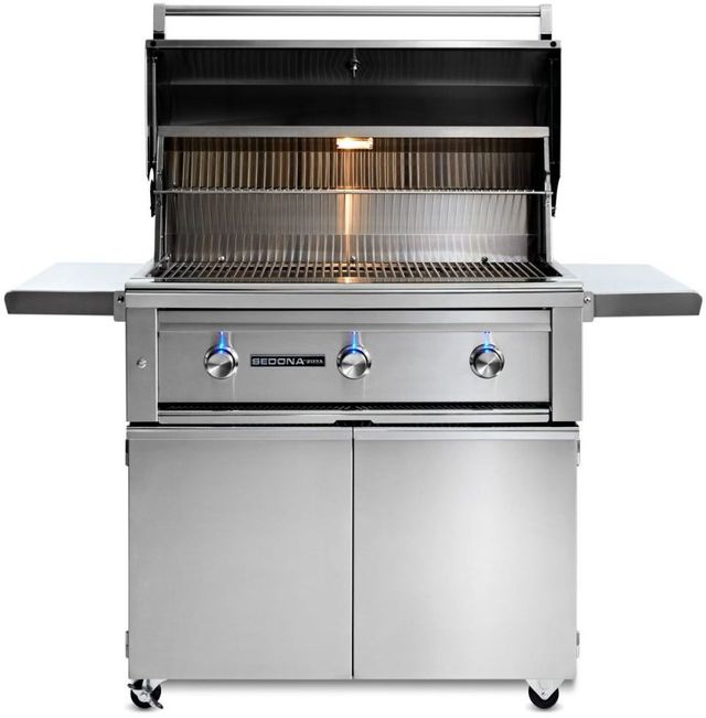 Lynx® Sedona 36" Stainless Steel Freestanding Grill-1