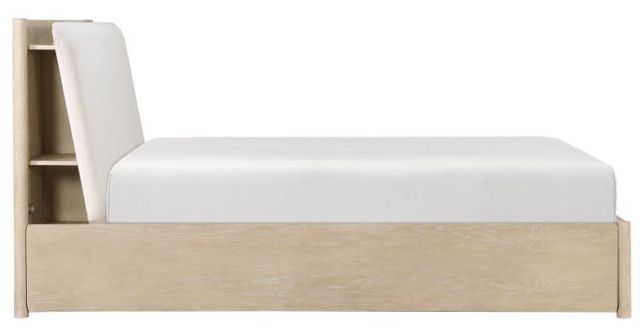 Homelegance® Matteo Light Oak/Oyster Eastern King Platform Storage Bed-3