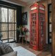 YHD Red Phone Booth Cabinet-1
