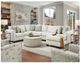 Furniture of America® Pocklington 4-Piece Ivory U-Shape Sectional-1