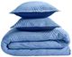 BEDGEAR® Performance® 3-Piece Racetrack/Stonewash Blue Moisture-Wicking King Duvet and Sham Set-0
