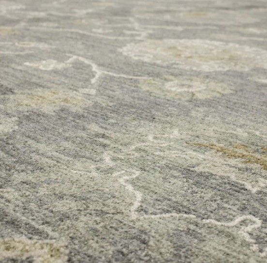 Karastan® Adalia Kahta Dark Gray 3' x 7' Runner Rug-1