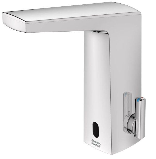 American Standard Selectronic® Polished Chrome 2" Paradigm® Touchless Faucet, Base Model with SmarTherm Safety Shut-Off + ADM-2